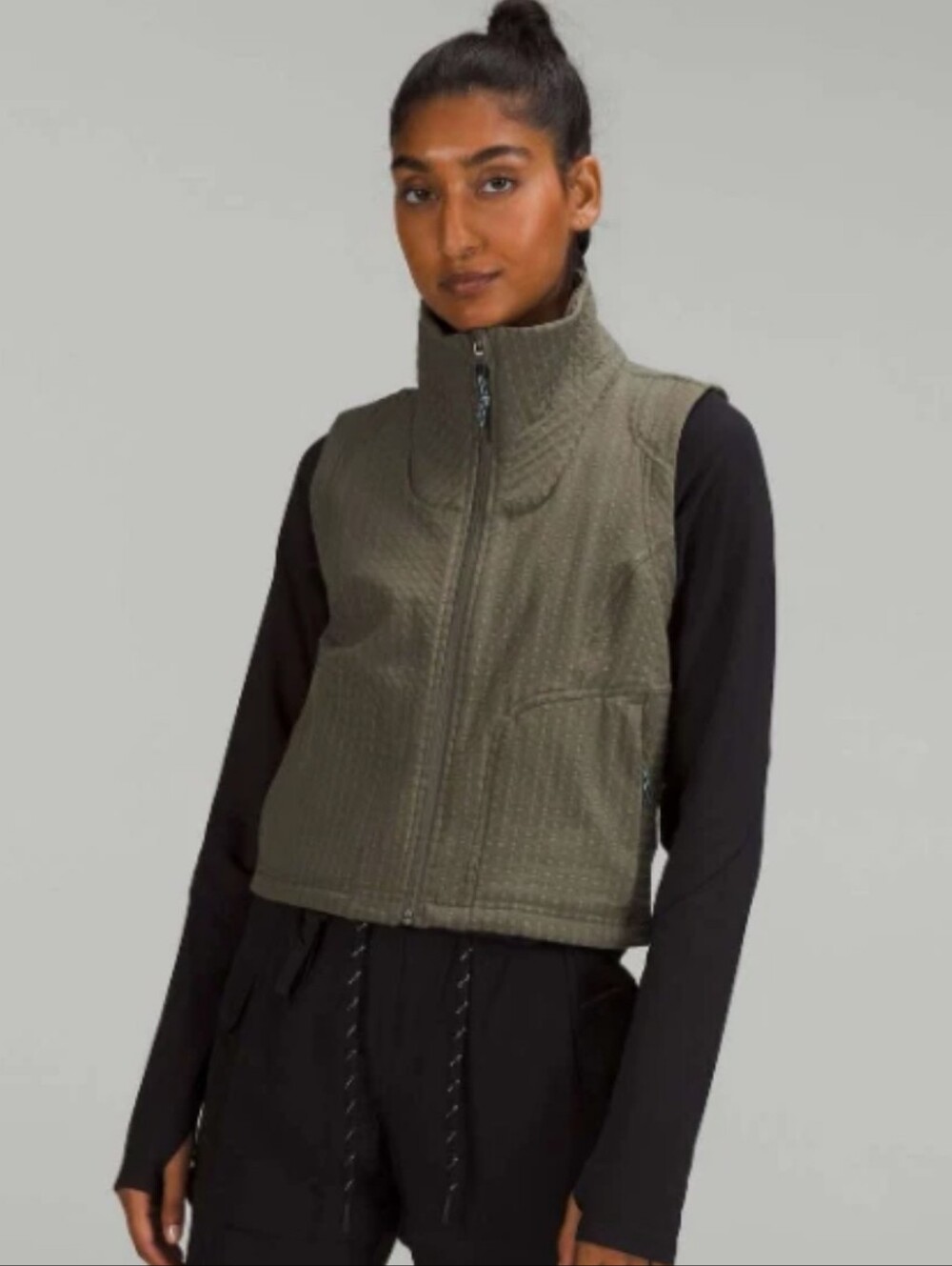 Lululemon Water-Repellent Fleece Hiking Vest size 4 (S)